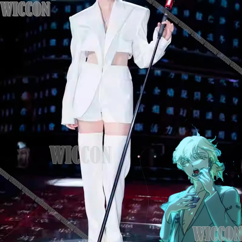 Аниме ALIEN STAGE Luka Resemblance блейзер с вырезом на талии костюм Blink Gone парик для косплея