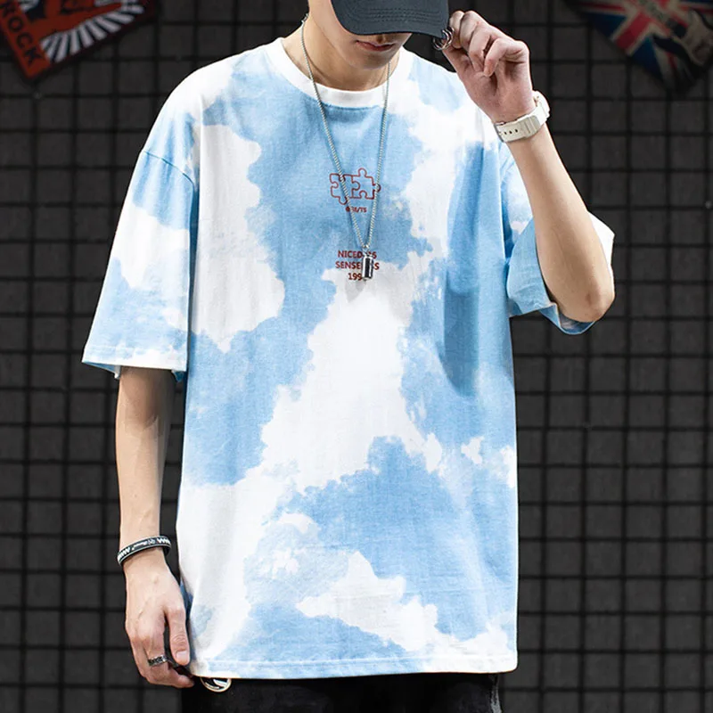 Hip Hop Tie Dye T-Shirt Streetwear Letter Puzzle Printed Tshirt 2022 Men Summer T Shirt Harajuku Cotton Short Sleeve Tops Tees
Hip Hop Tie Dye T-Shirt Streetwear Letter Puzzle Printed Tshirt 2022 Men Summer T Shirt Harajuku Cotton Short Sleeve Tops Tees