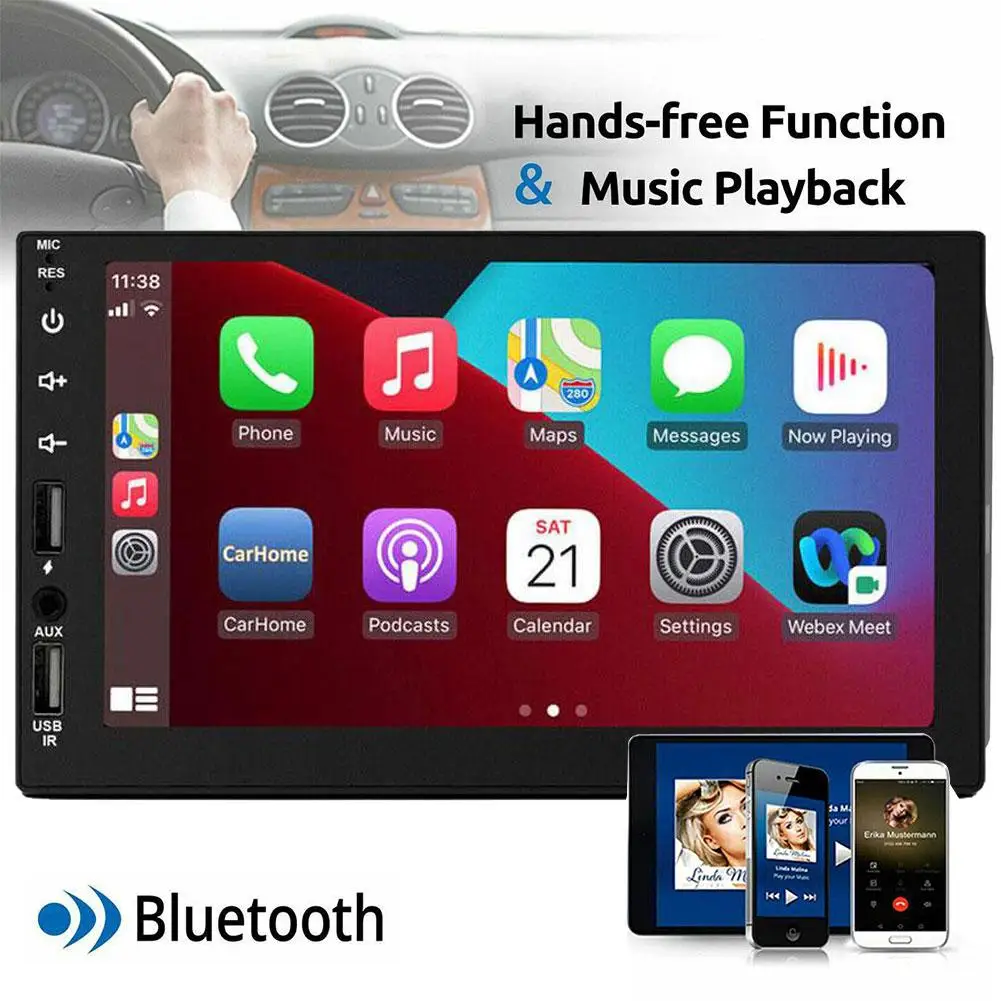 2 Din Car Radio 7INCH HD Autoradio Multimedia Player Camera USB TF Screen FM bluetooth radio MP5 2DIN Z9G3
2 Din Car Radio 7INCH HD Autoradio Multimedia Player Camera USB TF Screen FM bluetooth radio MP5 2DIN Z9G3