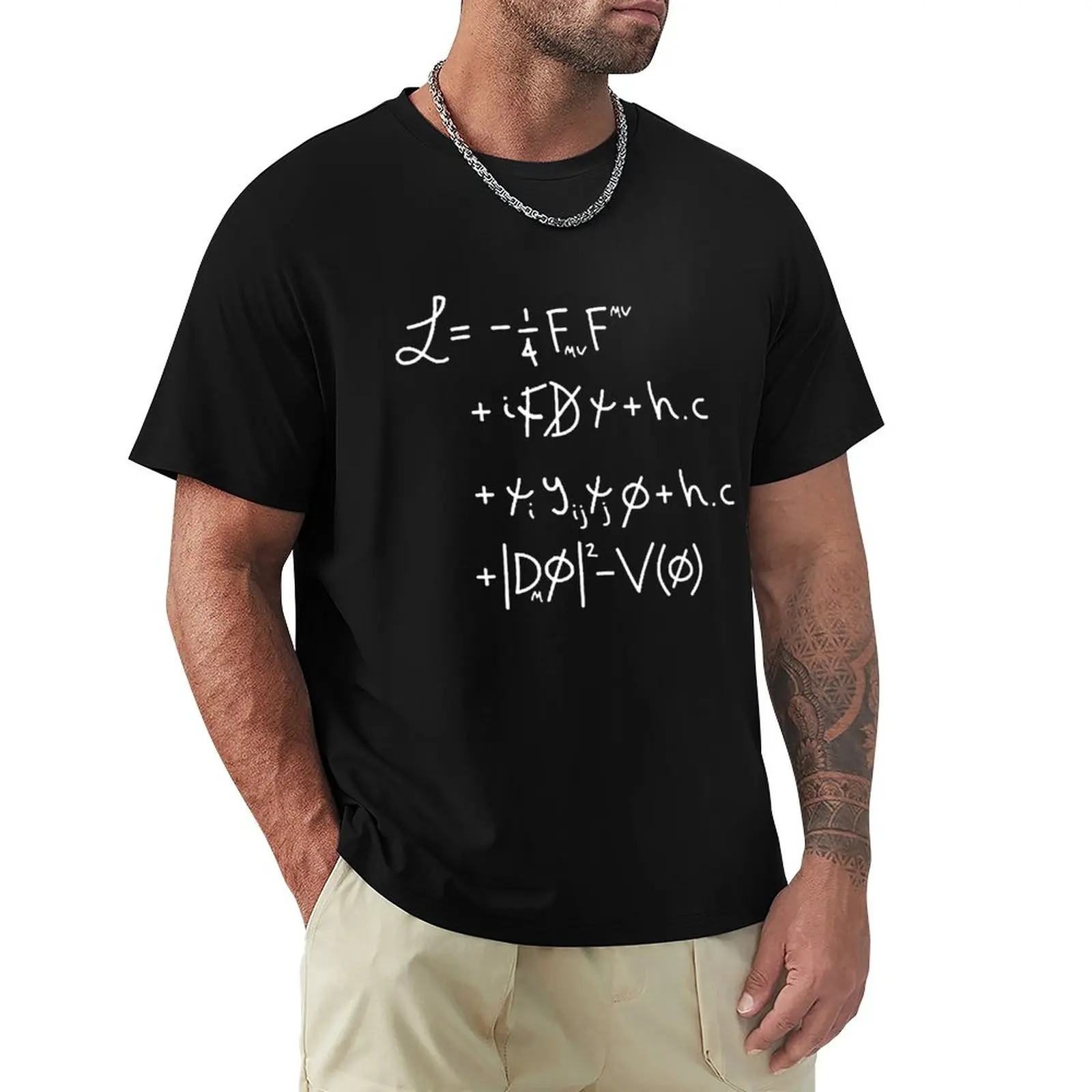 Universe Lagrangian W T-Shirt Summer Clothes Short Sleeve Tee Oversized T Shirt Fitted T Shirts For Men
Universe Lagrangian W T-Shirt Summer Clothes Short Sleeve Tee Oversized T Shirt Fitted T Shirts For Men
