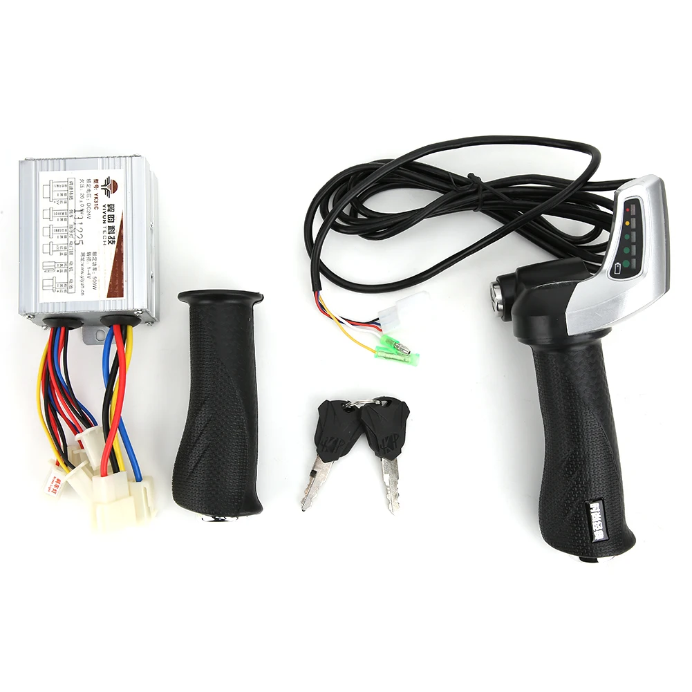 24V500W щетка, контроллер для электровелосипеда и Многофункциональная рукоятка для большого пальца с блокировкой, Электрический дисплей коли...
24V500W щетка, контроллер для электровелосипеда и Многофункциональная рукоятка для большого пальца с блокировкой, Электрический дисплей коли...