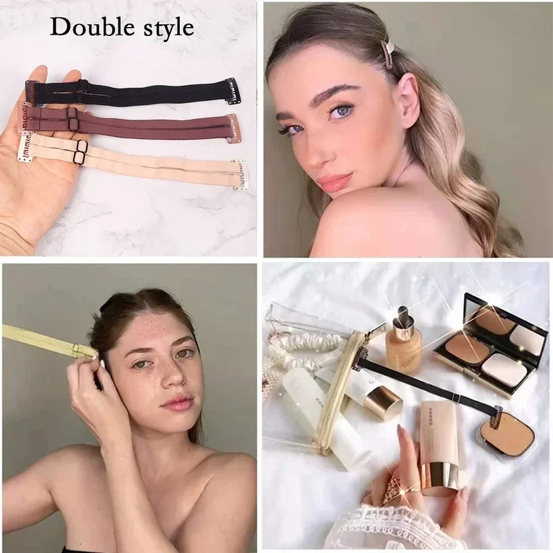 Black Blonde Lifed Eyes Band With Clips Adjustable Long Size Elastic Band For Hair Clip Stretch Straps Rubber Band With Clip
Black Blonde Lifed Eyes Band With Clips Adjustable Long Size Elastic Band For Hair Clip Stretch Straps Rubber Band With Clip