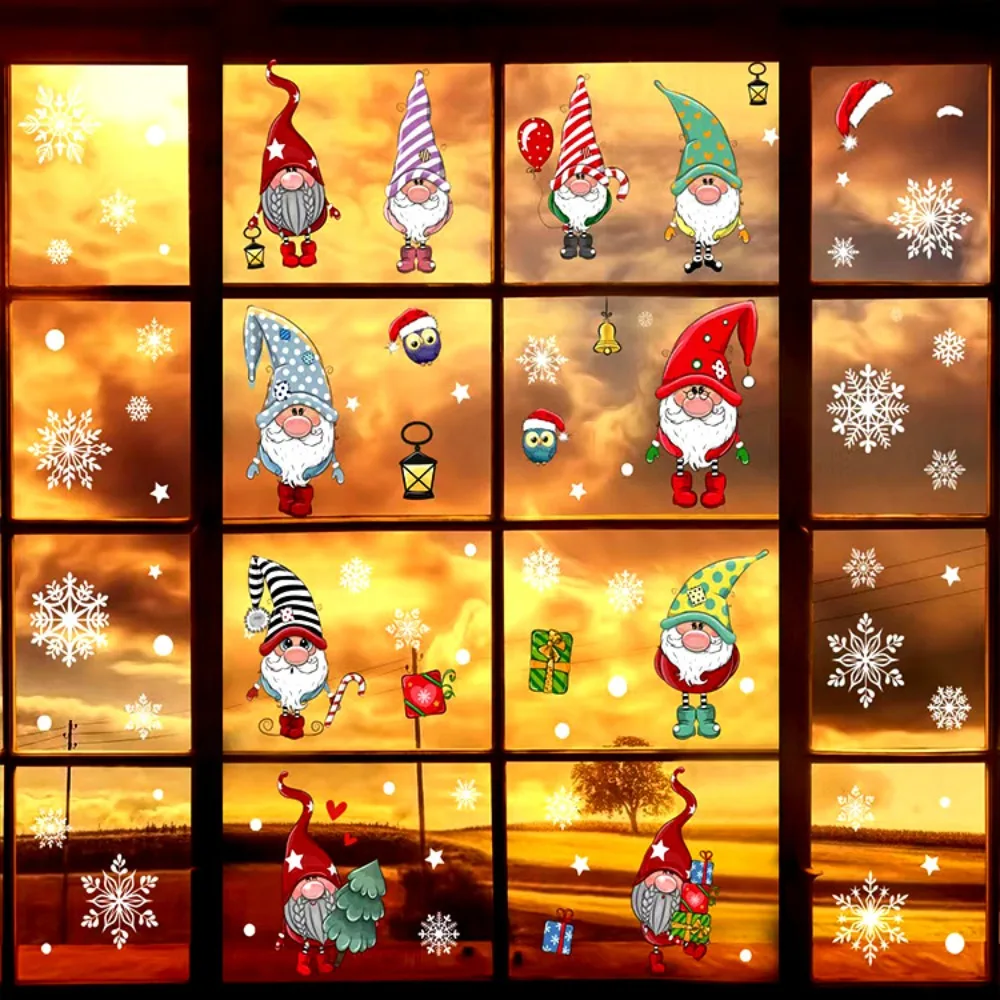 Art Santa Snowflake Merry Christmas Removable Stickers Removable Window Stickers Decal Clings Rudolph Windowcase
Art Santa Snowflake Merry Christmas Removable Stickers Removable Window Stickers Decal Clings Rudolph Windowcase