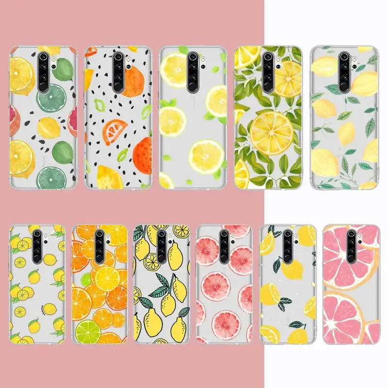 Fruit lemon Phone Case for Samsung S20 S10 lite S21 plus for Redmi Note8 9pro for Huawei P20 Clear Case
Fruit lemon Phone Case for Samsung S20 S10 lite S21 plus for Redmi Note8 9pro for Huawei P20 Clear Case