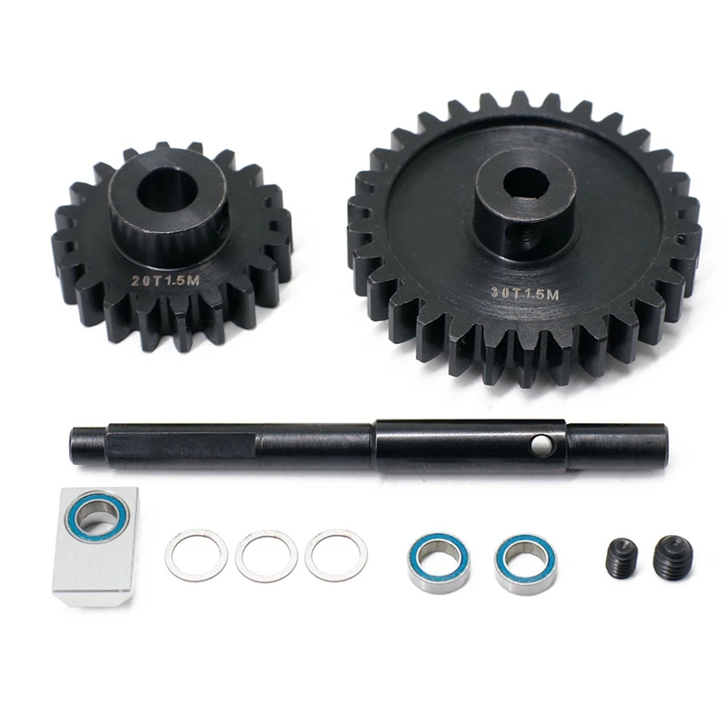 CNC 45 HD Steel 1.5Mod 20T 30T Pinion Gear Spur Gear Set For 1/5 Traxxas X-Maxx XMAXX RC Car Upgrade Spare Parts Accessories
CNC 45 HD Steel 1.5Mod 20T 30T Pinion Gear Spur Gear Set For 1/5 Traxxas X-Maxx XMAXX RC Car Upgrade Spare Parts Accessories