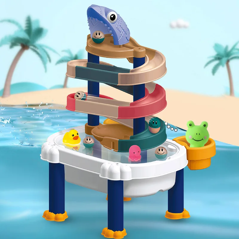 Children's Bath Toys Diy Slide Rail Assembly Play Water Fishing Platform Rail Shower Rail Building Blocks Children's Toy Gift
Children's Bath Toys Diy Slide Rail Assembly Play Water Fishing Platform Rail Shower Rail Building Blocks Children's Toy Gift