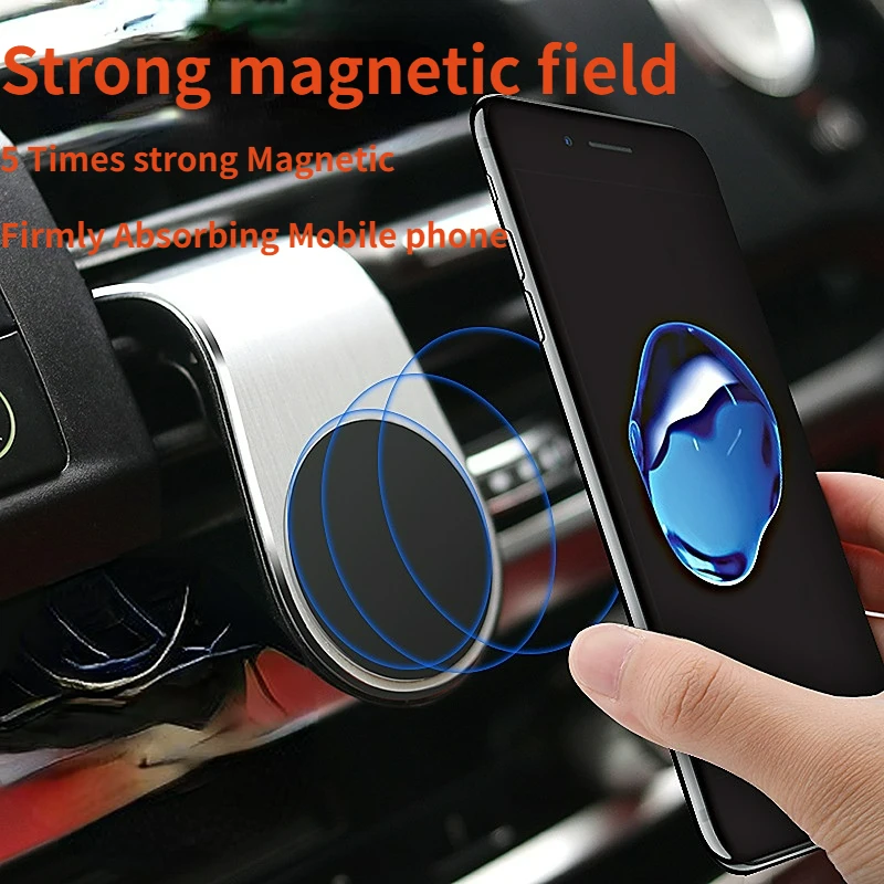 360 Rotation Vent Clip Navigation Bracket Magnetic Car Phone Holder Portable GPS Stand For Cell Phone For Xiaomi iPhone Samsung
360 Rotation Vent Clip Navigation Bracket Magnetic Car Phone Holder Portable GPS Stand For Cell Phone For Xiaomi iPhone Samsung