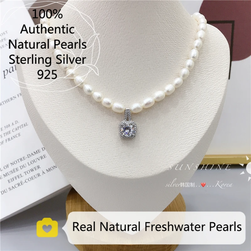 Серебряное ожерелье Plata De Ley из стерлингового серебра 925 пробы, дизайнерские ювелирные изделия, 100% натуральный жемчуг, ожерелье-чокер, цепочк...
Серебряное ожерелье Plata De Ley из стерлингового серебра 925 пробы, дизайнерские ювелирные изделия, 100% натуральный жемчуг, ожерелье-чокер, цепочк...