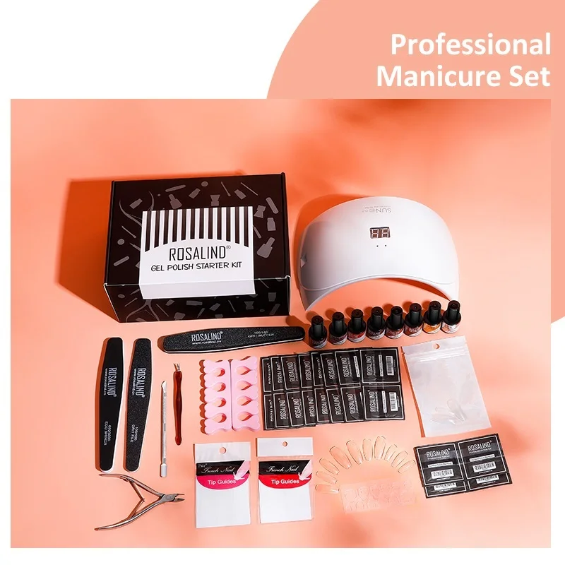 ROSALIND Gel Nail Polish Tools Set Clearance Discount Semi Permanent Nail Art Manciure Varnishes BaseTop Nail Gel Kits
ROSALIND Gel Nail Polish Tools Set Clearance Discount Semi Permanent Nail Art Manciure Varnishes BaseTop Nail Gel Kits