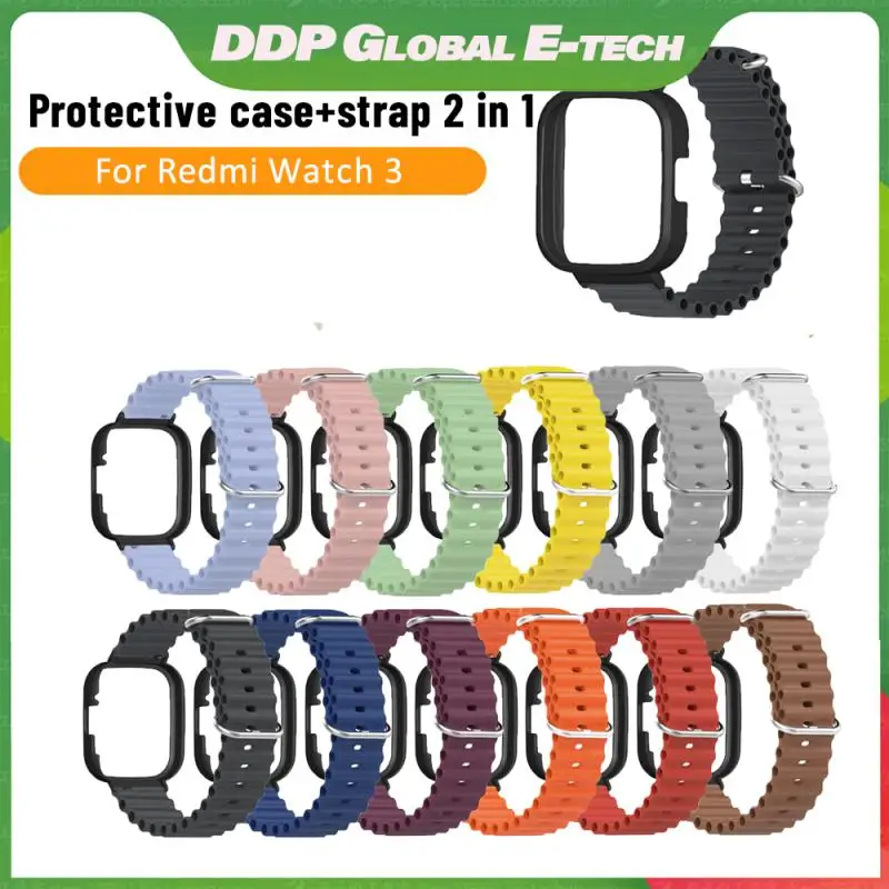 Сменный силиконовый чехол для умных часов Redmi Watch 3, портативный спортивный эластичный ремешок для наручных часов, новинка 2023
Сменный силиконовый чехол для умных часов Redmi Watch 3, портативный спортивный эластичный ремешок для наручных часов, новинка 2023