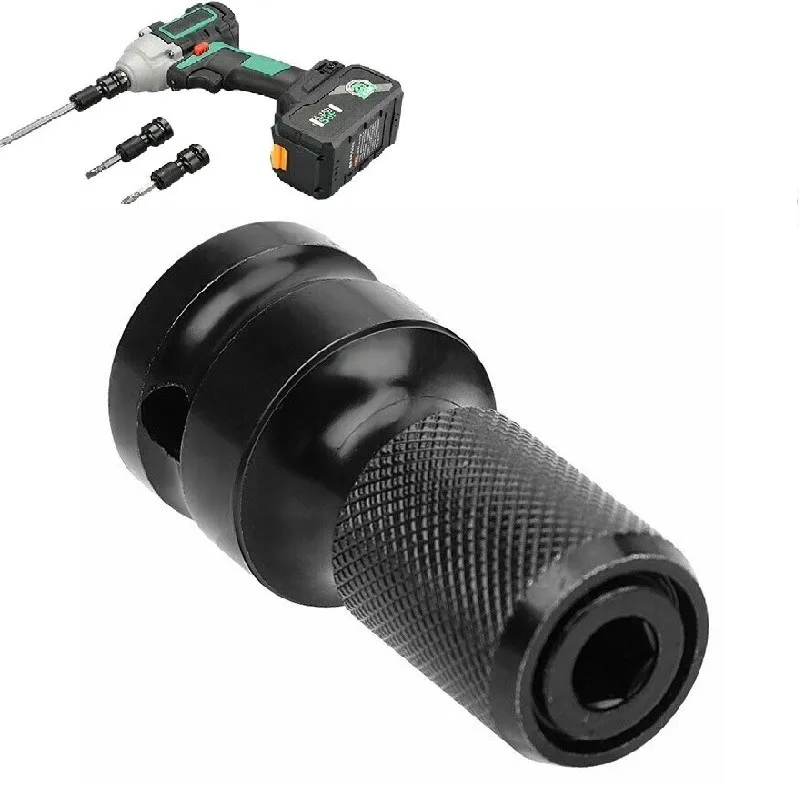 Socket Adapter Set Hex Shank 1/2inch Drive To 1/4inch Impact Drilling Bits Electric Wrench Conversion Sleeve Hand Tool
Socket Adapter Set Hex Shank 1/2inch Drive To 1/4inch Impact Drilling Bits Electric Wrench Conversion Sleeve Hand Tool