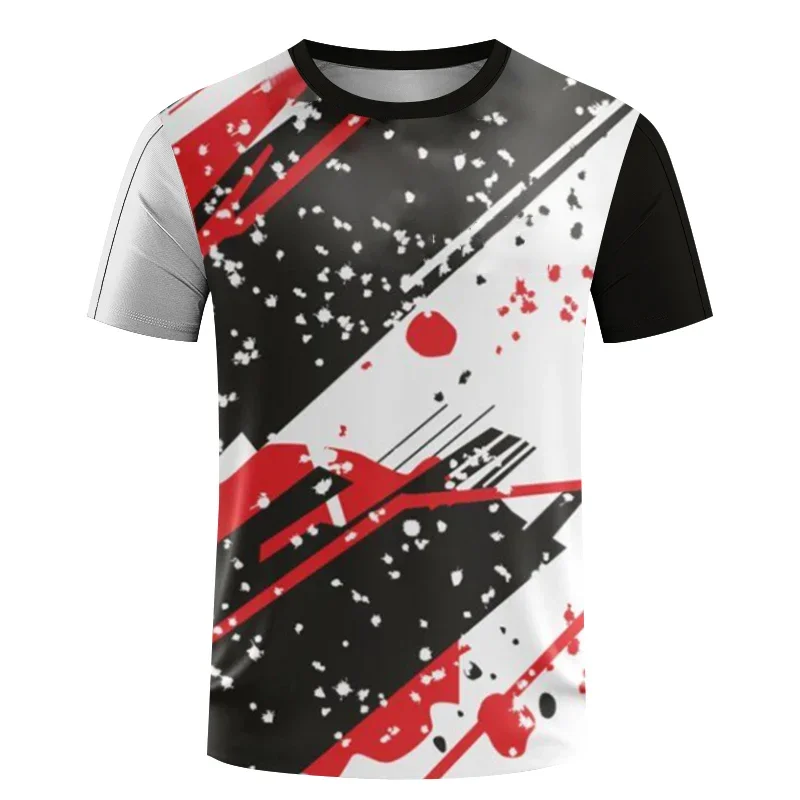 Футболка мужская Спортивная в полоску, быстросохнущая прилегающая, с коротким рукавом, с принтом, для занятий фитнесом, лето
Футболка мужская Спортивная в полоску, быстросохнущая прилегающая, с коротким рукавом, с принтом, для занятий фитнесом, лето