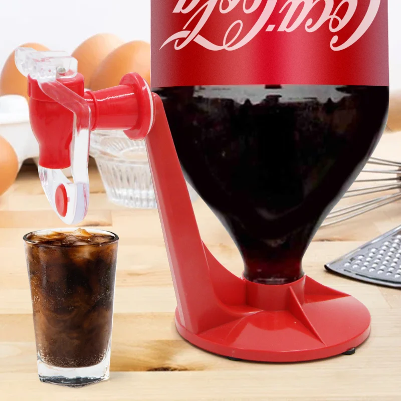 

Water Jug Soda Beverage Dispenser Bottle Coke Upside Down Drinking Water Distributeur De Boisson Switch Gadget Party Home Bar