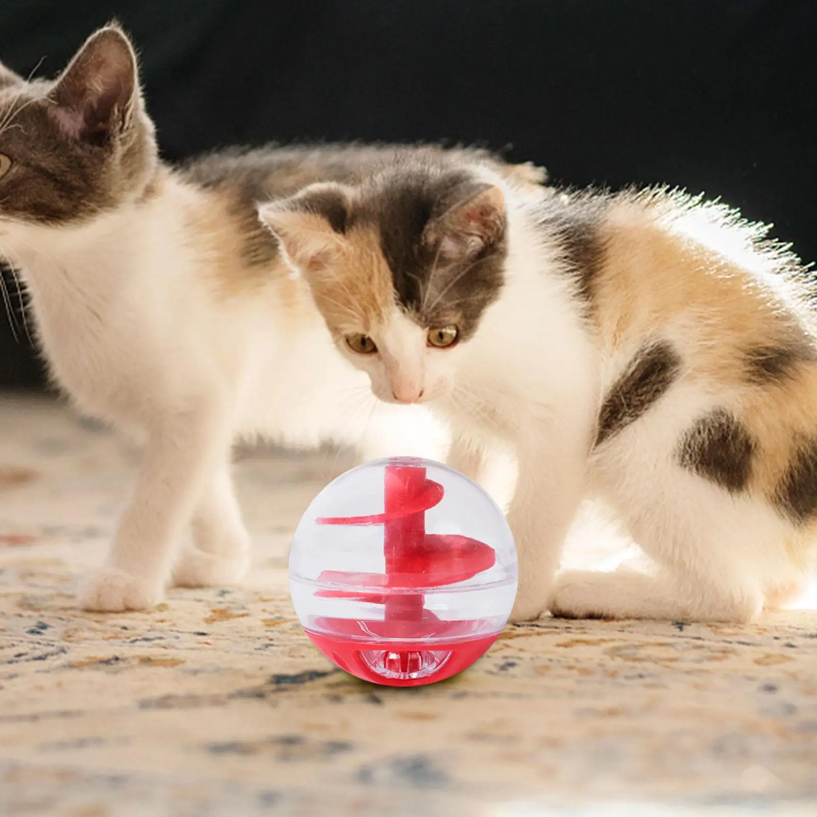 Cat Treat Ball Treat Dispenser Chew Toys Snack Ball Interactive Cat Toy Cat Puzzles Balls for Indoor Small / Large Breeds
Cat Treat Ball Treat Dispenser Chew Toys Snack Ball Interactive Cat Toy Cat Puzzles Balls for Indoor Small / Large Breeds