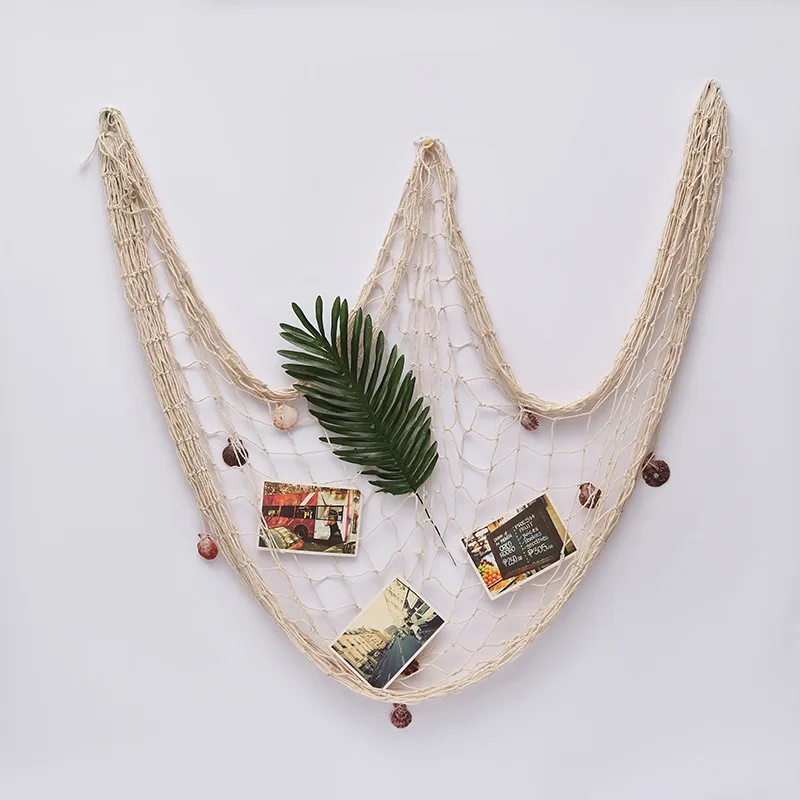 1M*2M Mediterranean Sea Fishing Net Ocean Style Soft Loading Fishing Net Hand-woven Float Shell Wall Decoration
1M*2M Mediterranean Sea Fishing Net Ocean Style Soft Loading Fishing Net Hand-woven Float Shell Wall Decoration