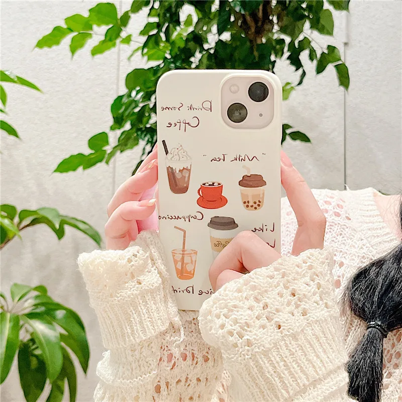 Creative Cartoon Personalized Milk Tea Apple 11 for iPhone 12/13PROMAX Case XR Anti drop XSMAX 
Creative Cartoon Personalized Milk Tea Apple 11 for iPhone 12/13PROMAX Case XR Anti drop XSMAX