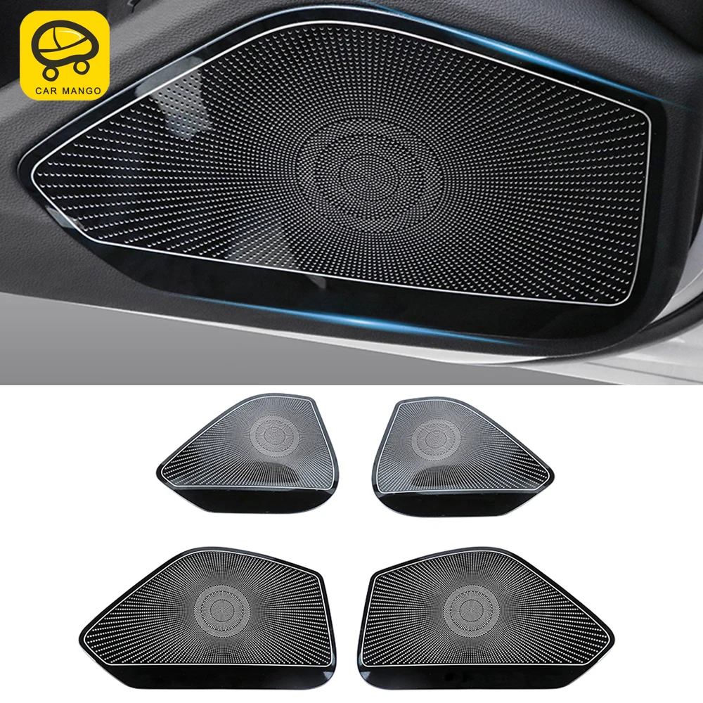 CarManGo Stainless Auto Car Door Audio Loudspeaker Sound Speaker Cover Trim Sticker Accessorie For Audi A4 A5 S4 S5 B9 2017-2021
CarManGo Stainless Auto Car Door Audio Loudspeaker Sound Speaker Cover Trim Sticker Accessorie For Audi A4 A5 S4 S5 B9 2017-2021