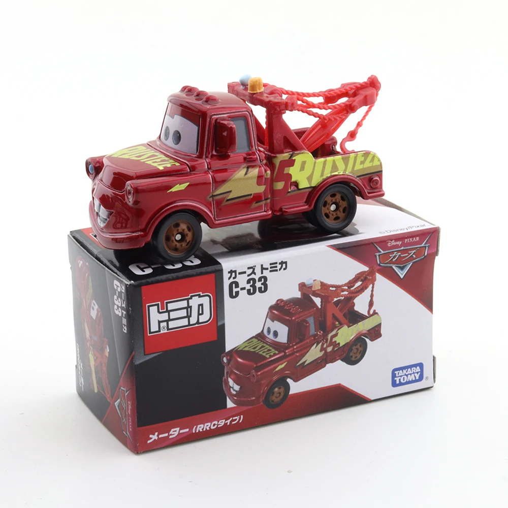 Takara Tomy Tomica Disney Cars C-33 Meter (RRC Type) Hot Pop детская модель
Takara Tomy Tomica Disney Cars C-33 Meter (RRC Type) Hot Pop детская модель