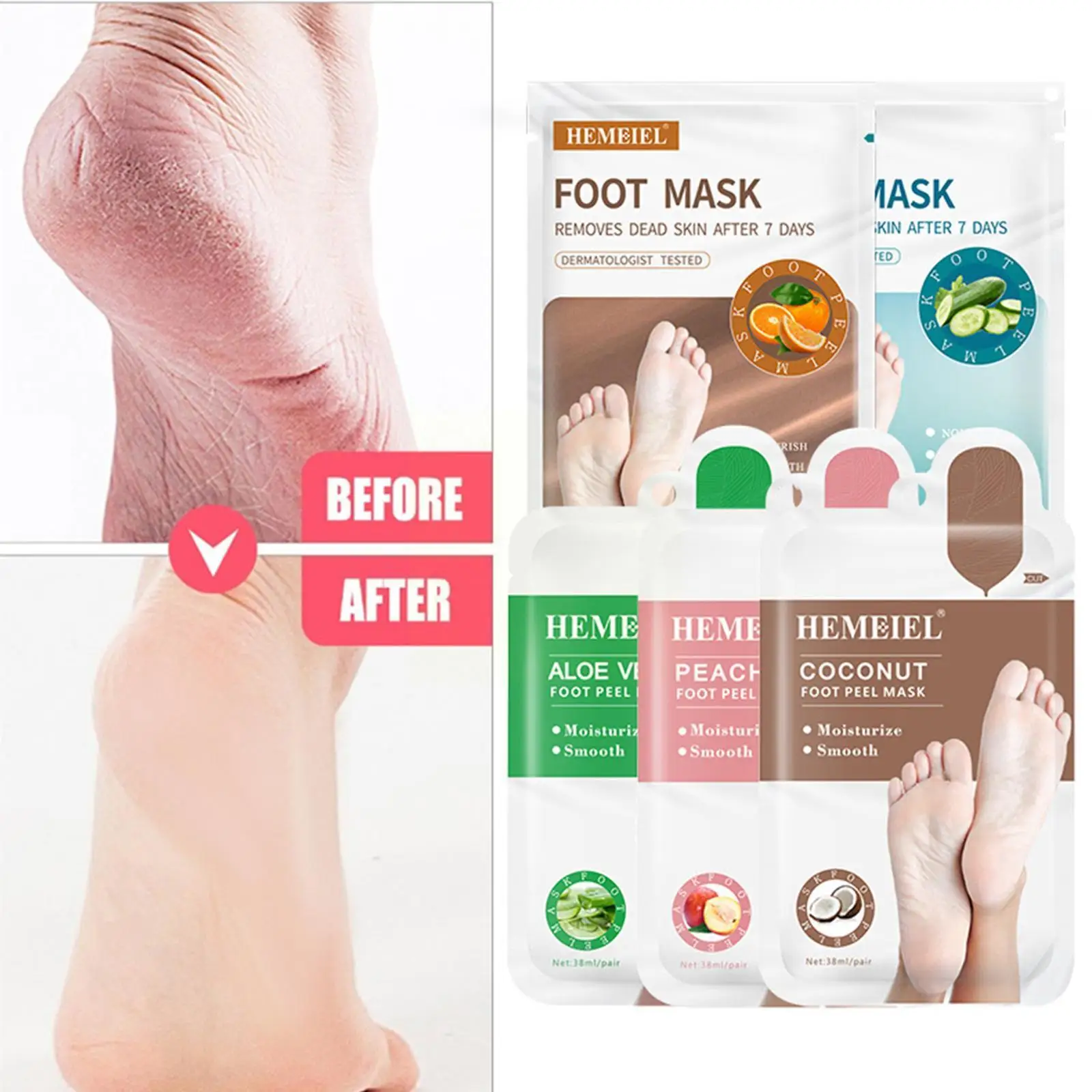 Feet Exfoliating Foot Masks Pedicure Socks Exfoliation Scrub For Feet Mask Remove Dead Skin Heels Foot Peeling Mask For Foo Q7L5
Feet Exfoliating Foot Masks Pedicure Socks Exfoliation Scrub For Feet Mask Remove Dead Skin Heels Foot Peeling Mask For Foo Q7L5