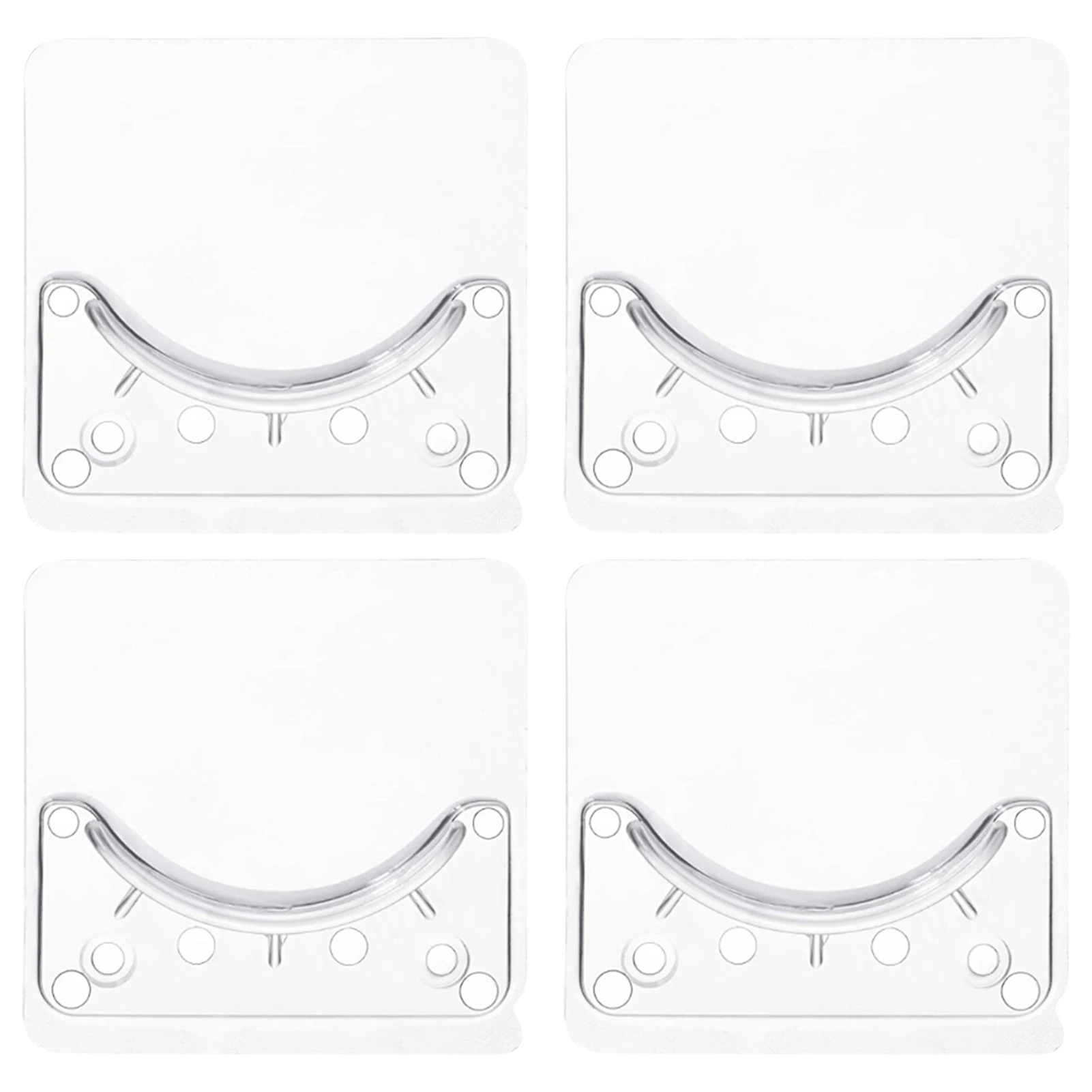 4pcs Transparent Self Adhesive Home Fixing Wall Mounted No Drilling Bathroom Rail Shower Curtain Rod Holder DIY Living Room ABS
4pcs Transparent Self Adhesive Home Fixing Wall Mounted No Drilling Bathroom Rail Shower Curtain Rod Holder DIY Living Room ABS