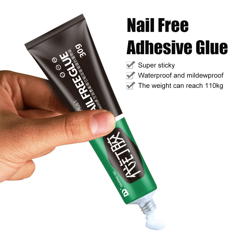 30/60g All-purpose Glue Quick Drying Glue Strong Adhesive Sealant Fix Glue Nail Free Adhesive for Plastic Glass Metal Ceramic
30/60g All-purpose Glue Quick Drying Glue Strong Adhesive Sealant Fix Glue Nail Free Adhesive for Plastic Glass Metal Ceramic