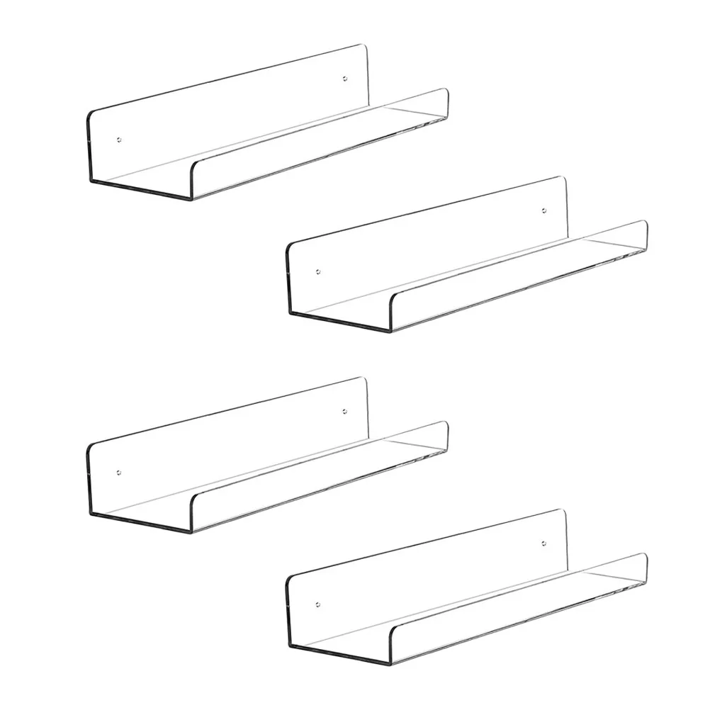 4pcs Floating Shelves Clear Acrylic Floating Wall Ledge Shelf Vinyl Record Shelf Bathroom Display Organizer Storage Shelves
4pcs Floating Shelves Clear Acrylic Floating Wall Ledge Shelf Vinyl Record Shelf Bathroom Display Organizer Storage Shelves