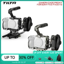 NEW Upgraded TILTA Sony FX3 FX30 Camera Cage Armor Pro Kit Light Basic Full Cage Tactical Suit Anti Scratch TA-T16-FCC Full RIG