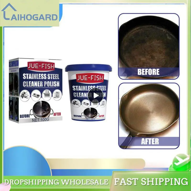 1~10PCS Pot Stains Cleanning Paste Household Rapid Penetration Stainless Steel Cleaner Small Effective Dissolution
1~10PCS Pot Stains Cleanning Paste Household Rapid Penetration Stainless Steel Cleaner Small Effective Dissolution