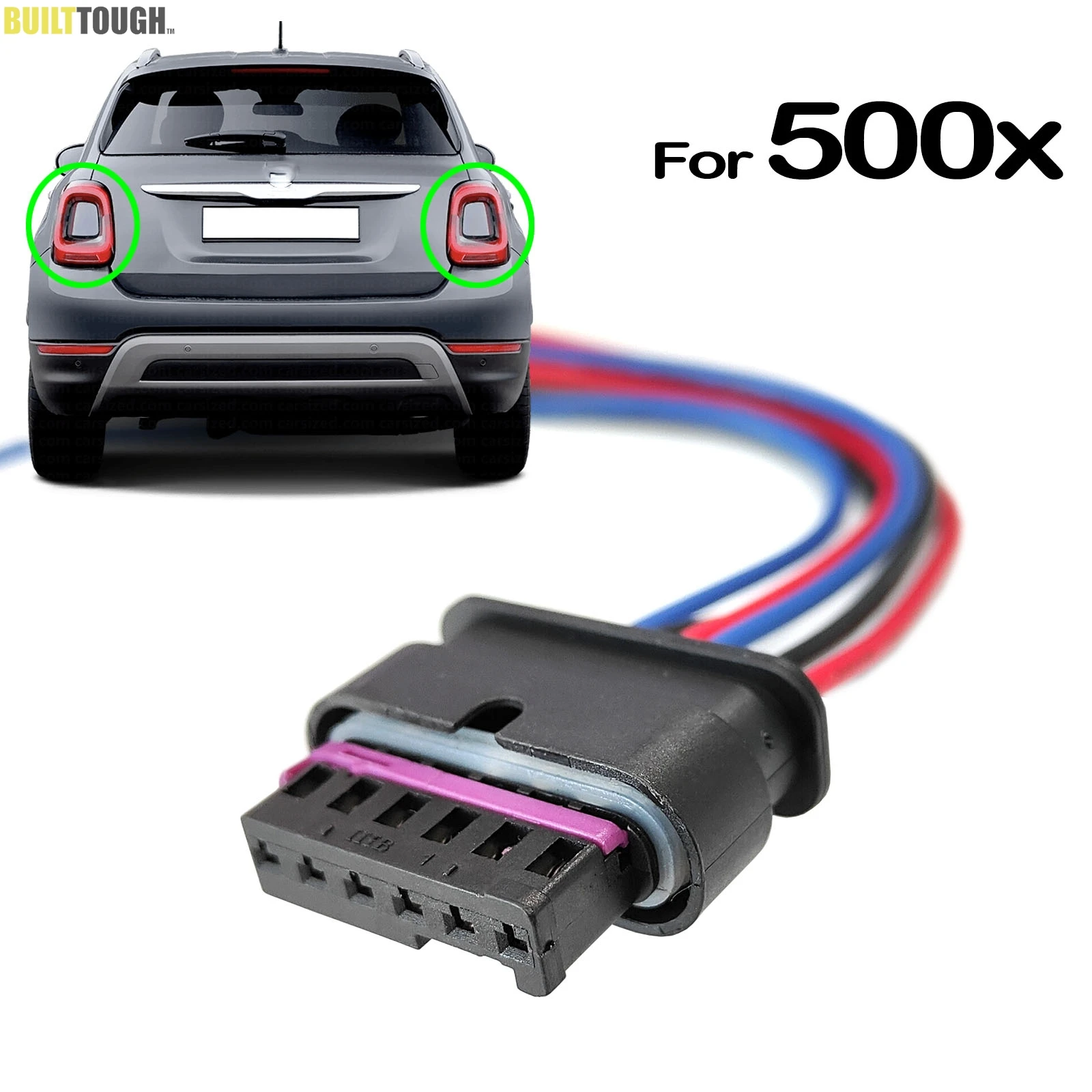 Для Fiat 500X 2014-2024 6-контактный разъем заднего фонаря, разъем с косичкой, предварительно смонтированный жгут проводов, кабель 2017 2018 61132359993
Для Fiat 500X 2014-2024 6-контактный разъем заднего фонаря, разъем с косичкой, предварительно смонтированный жгут проводов, кабель 2017 2018 61132359993