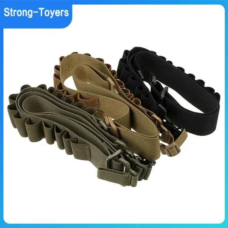 Two Point Sling Adjustable Tactical Ammo Strap for Outdoor Hunting Sling Hunting 15 Ammo Shells Strap Outdoor Tools
Two Point Sling Adjustable Tactical Ammo Strap for Outdoor Hunting Sling Hunting 15 Ammo Shells Strap Outdoor Tools