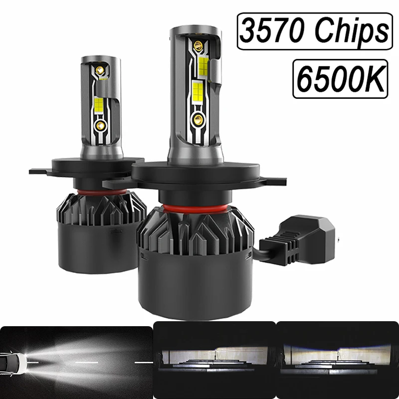 H4 LED Headlight H7 H11 Auto Lamps 6500K 60W 20000LM H13 H1 H3 9005 9006 9007 Bulbs For Car Accessories Motorcycle Fog Lights
H4 LED Headlight H7 H11 Auto Lamps 6500K 60W 20000LM H13 H1 H3 9005 9006 9007 Bulbs For Car Accessories Motorcycle Fog Lights