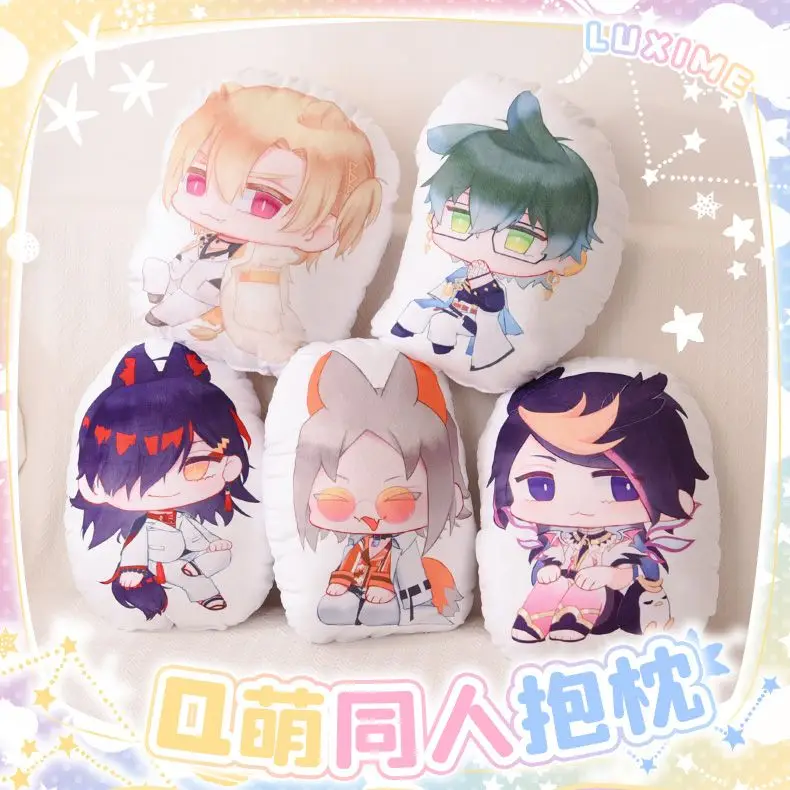 Anime Luxiem VTuber Vox Shu Mysta Luka Ike Special-shaped Plush Stuffed Dolls Throw Pillow Cartoon Cushion Toy Cosplay Fans Gift
Anime Luxiem VTuber Vox Shu Mysta Luka Ike Special-shaped Plush Stuffed Dolls Throw Pillow Cartoon Cushion Toy Cosplay Fans Gift