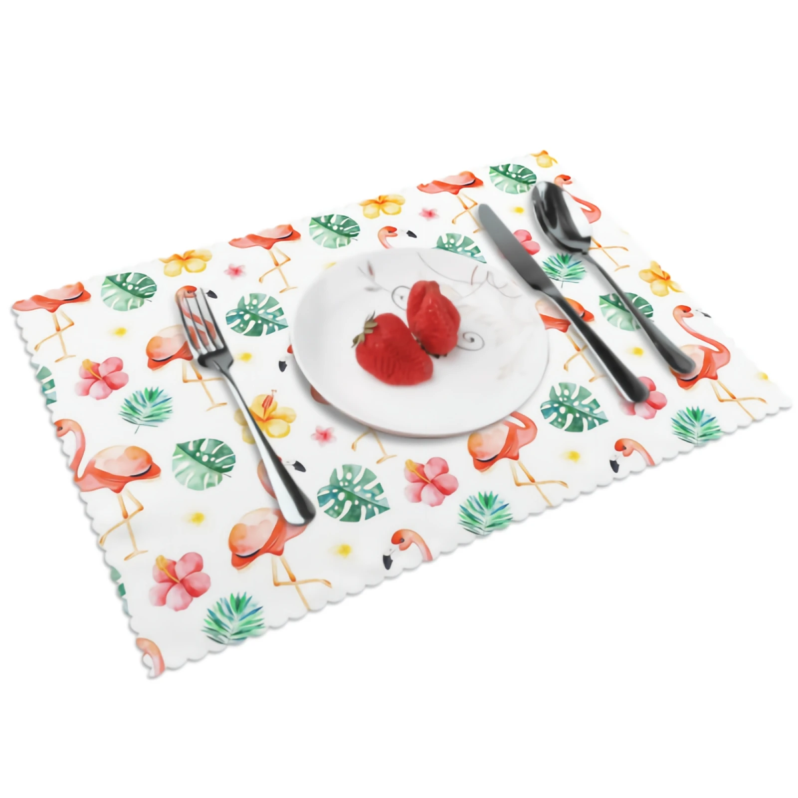 Palm Flamingo Placemats for Dining Table Set of 4 Washable Place Mat Colorful Flowers Polyester Kitchen One Size
Palm Flamingo Placemats for Dining Table Set of 4 Washable Place Mat Colorful Flowers Polyester Kitchen One Size