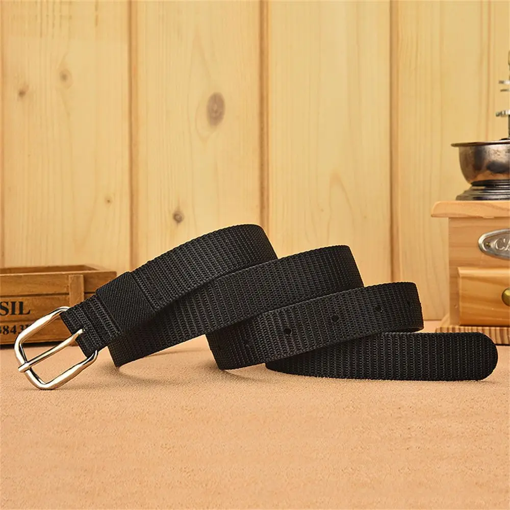 

Unisex Elasticated Fabric Classic Casual Metal Buckles Canvas Belts Elastic Belt Stretch Waistband Braided Stretch Belt