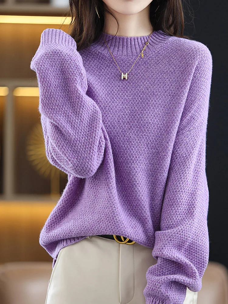 Зимняя одежда BOBOKATEER, женские свитера 2023, вязаный свитер с круглым вырезом, однотонный Повседневный джемпер, Свободный пуловер, свитер, Дамский Джерси
Зимняя одежда BOBOKATEER, женские свитера 2023, вязаный свитер с круглым вырезом, однотонный Повседневный джемпер, Свободный пуловер, свитер, Дамский Джерси