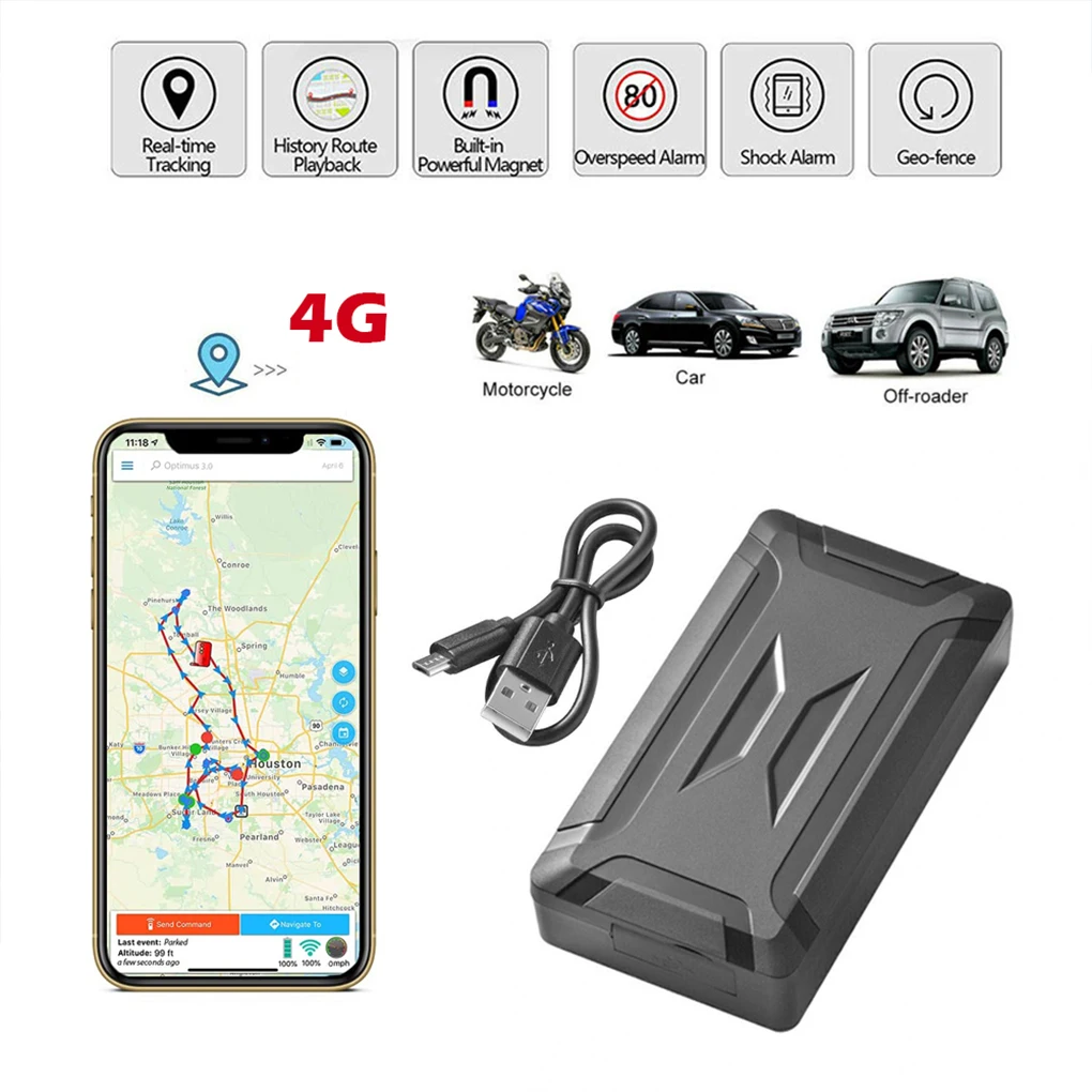 Car Tracker IP65 Waterproof Historic Playback 4G Positioner Locator Automotive Rechargeable Tracking Device Southeast Asia
Car Tracker IP65 Waterproof Historic Playback 4G Positioner Locator Automotive Rechargeable Tracking Device Southeast Asia
