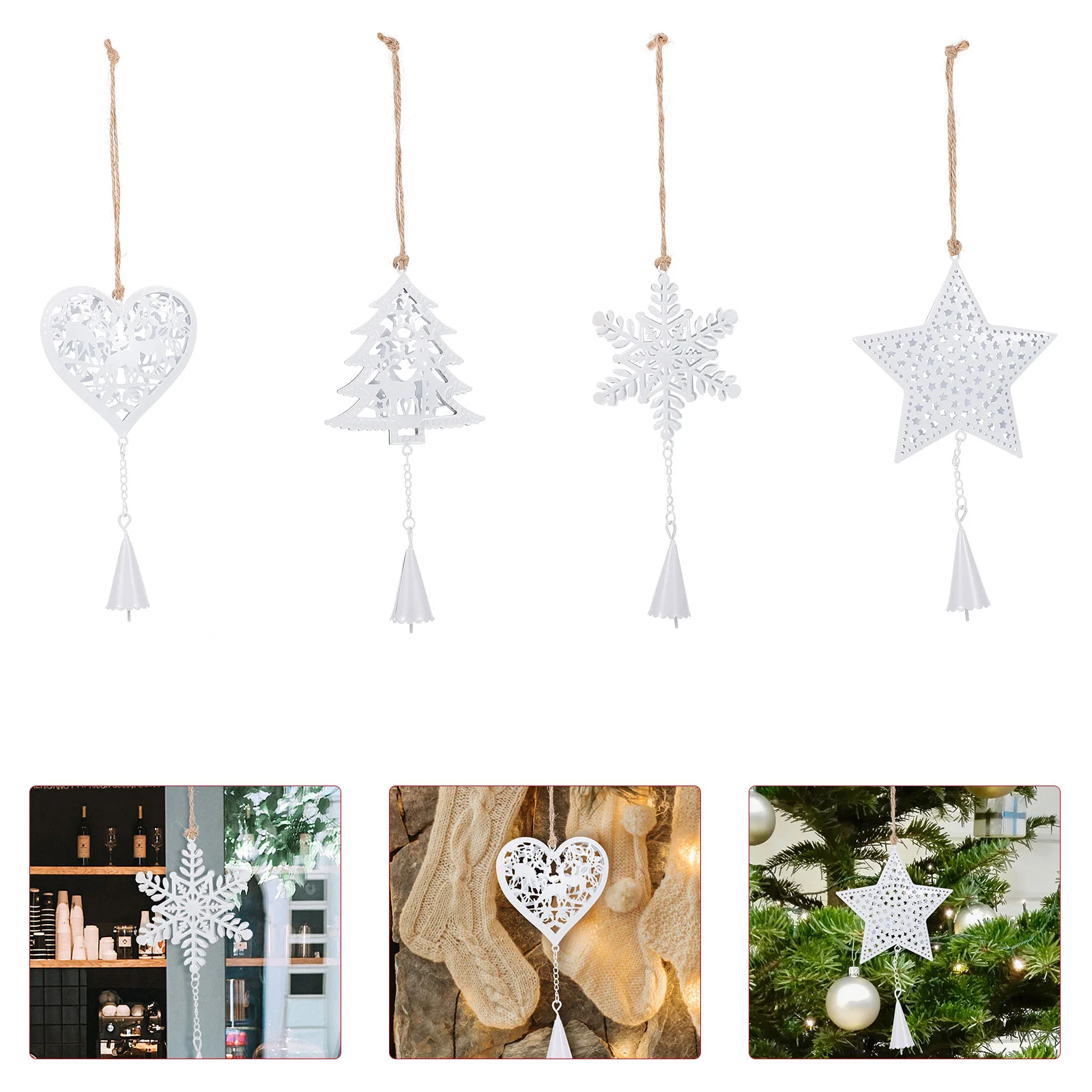 Ornaments Christmas Snowflake Tree Wood Wooden White3D Snowflakes Bell Pendant Giftornament Hanging Bells Embellishment Snowman
Ornaments Christmas Snowflake Tree Wood Wooden White3D Snowflakes Bell Pendant Giftornament Hanging Bells Embellishment Snowman