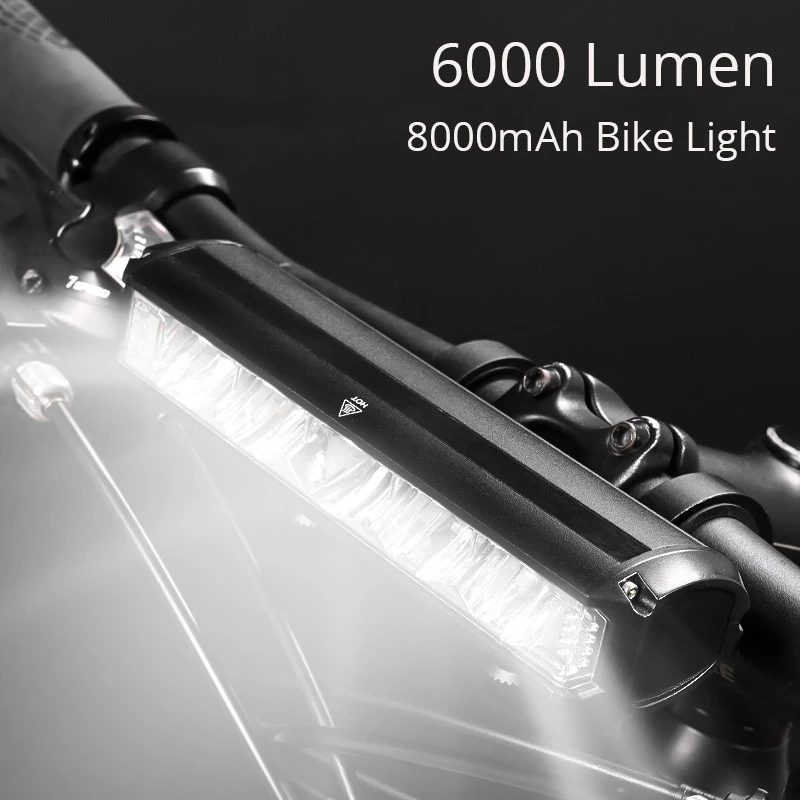 Set Bike Lumen Accessories Rear Lamp 6000 Light Front Rechargeable Lantern Mtb 8000mah Bicycle Bicycle Light Powerful
Set Bike Lumen Accessories Rear Lamp 6000 Light Front Rechargeable Lantern Mtb 8000mah Bicycle Bicycle Light Powerful