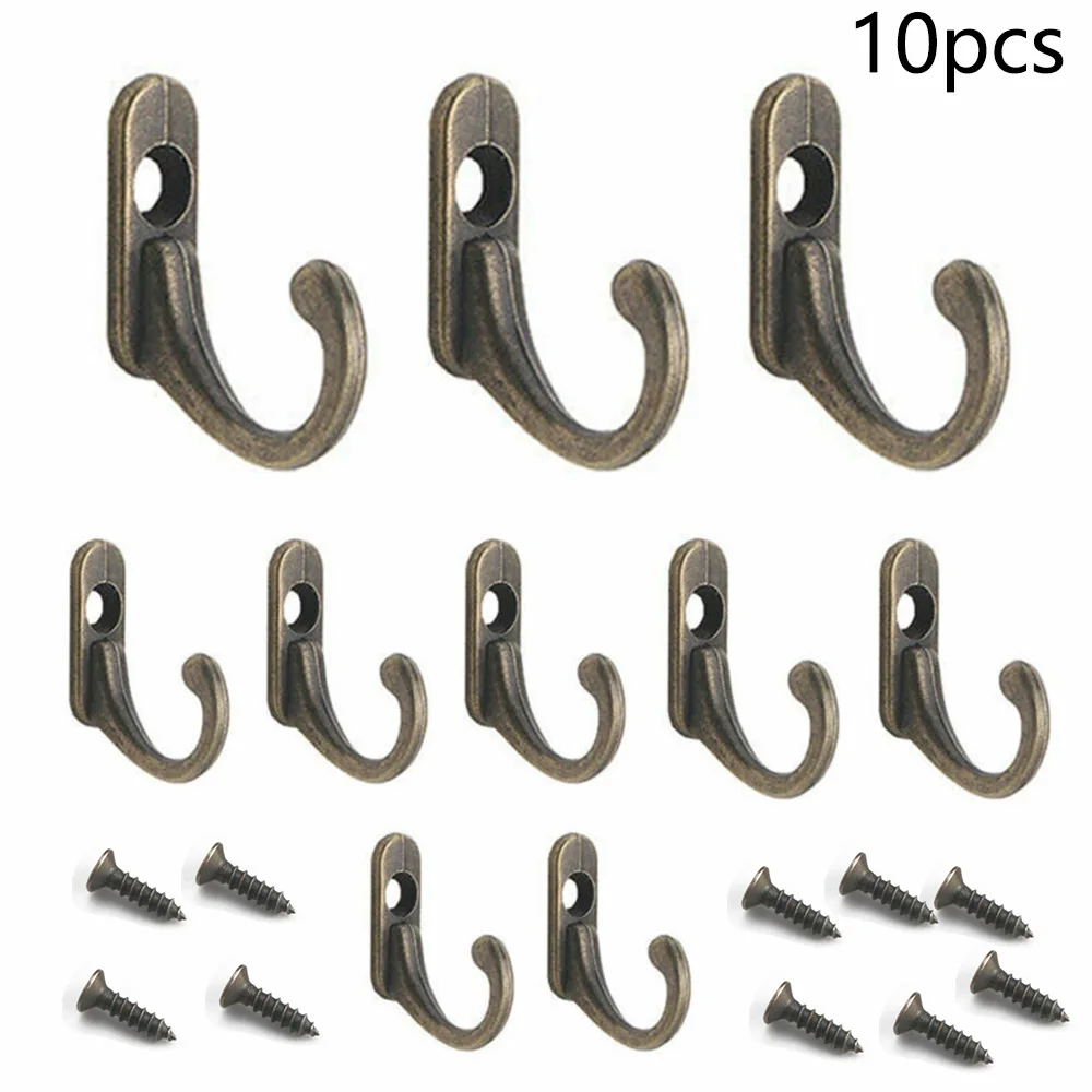 10Pcs 22mm Antique Brass Hanging Hooks Wall Mount Hooks Key Holder For Clothes Coat Rack Hanger Home Decor
10Pcs 22mm Antique Brass Hanging Hooks Wall Mount Hooks Key Holder For Clothes Coat Rack Hanger Home Decor