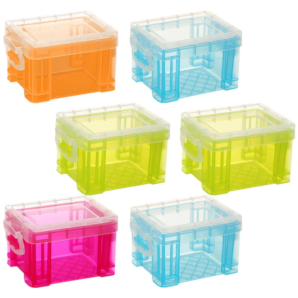 6 Pcs Gift Box Clear Plastic Storage Bins Jewelry Display Stand Pp Containers Lids
6 Pcs Gift Box Clear Plastic Storage Bins Jewelry Display Stand Pp Containers Lids