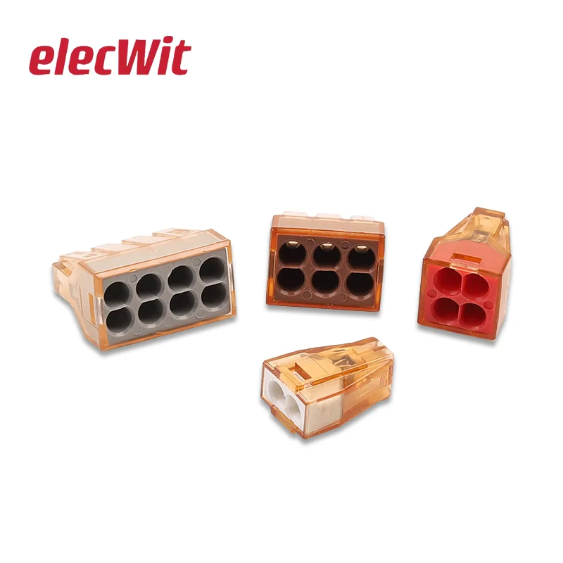 30/50/100pcs 602 604 606 608 Compact Wire connector Push in Terminal Block Connector 2/4/6/8 Pin Lever1.5-4 AWG 16-12
30/50/100pcs 602 604 606 608 Compact Wire connector Push in Terminal Block Connector 2/4/6/8 Pin Lever1.5-4 AWG 16-12