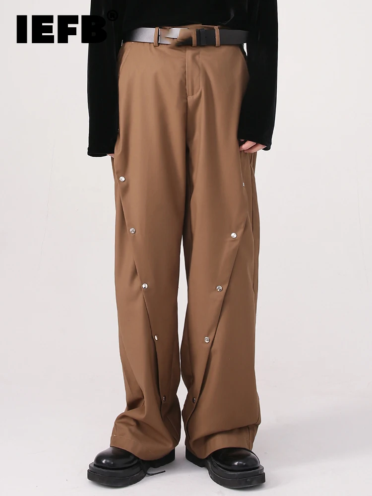 IEFB Men's Pants 2023 Autumn Winter New Korean Button Design Casual Solid Color Wide Leg Male Trousers Fashion Vintage 9A6031
IEFB Men's Pants 2023 Autumn Winter New Korean Button Design Casual Solid Color Wide Leg Male Trousers Fashion Vintage 9A6031