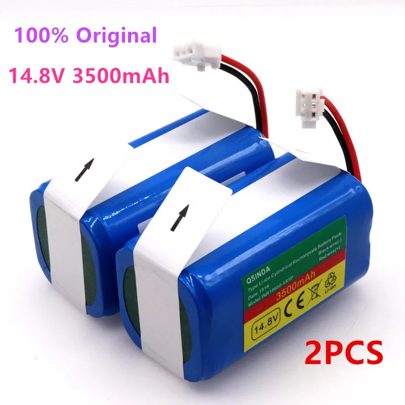 2PCS 100%Original 14.8V Battery 3500mAh robot Vacuum Cleaner Battery Pack replacement for chuwi ilife V7 V7S Pro Robotic Sweeper
2PCS 100%Original 14.8V Battery 3500mAh robot Vacuum Cleaner Battery Pack replacement for chuwi ilife V7 V7S Pro Robotic Sweeper