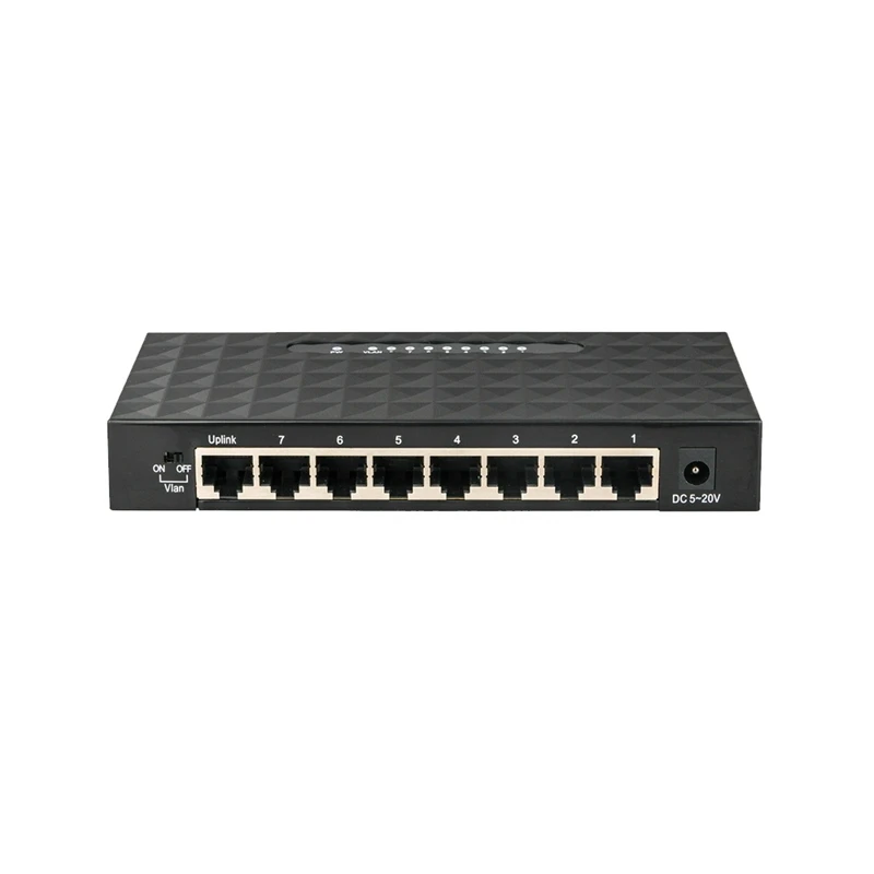 8 Ports Network Switch Network Switch Ethernet Smart Switch Network Monitoring Diversity Line Splitter EU Plug 
8 Ports Network Switch Network Switch Ethernet Smart Switch Network Monitoring Diversity Line Splitter EU Plug