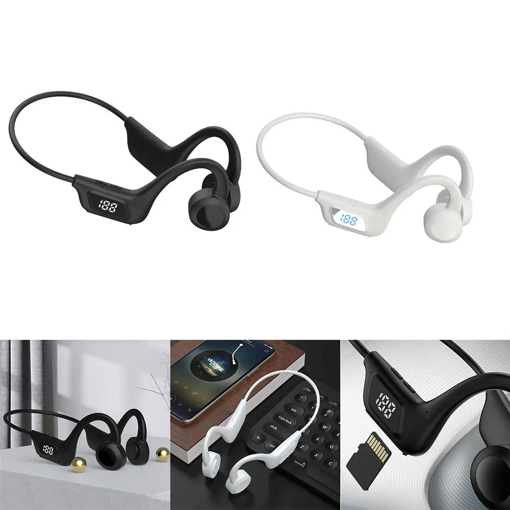Bluetooth 5.1 Bone Conduction Headphones Wireless Earbuds Outdoor Sport Headset Sports Outdoor Running Headset
Bluetooth 5.1 Bone Conduction Headphones Wireless Earbuds Outdoor Sport Headset Sports Outdoor Running Headset