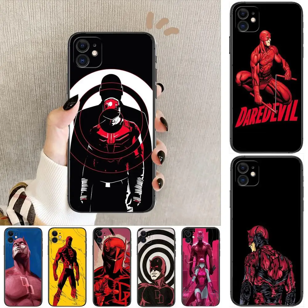 

Marvel Daredevil comics Phone Cases For iphone 13 Pro Max case 12 11 Pro Max 8 PLUS 7PLUS 6S XR X XS 6 mini se mobile cell