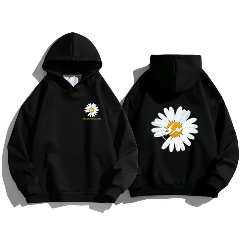 Korean Style Hoodies Graphic Small Daisy Print High Quality Pullover Tops Autumn Winter Sweatshirt Luxury Brand Unisex Pullovers
Korean Style Hoodies Graphic Small Daisy Print High Quality Pullover Tops Autumn Winter Sweatshirt Luxury Brand Unisex Pullovers