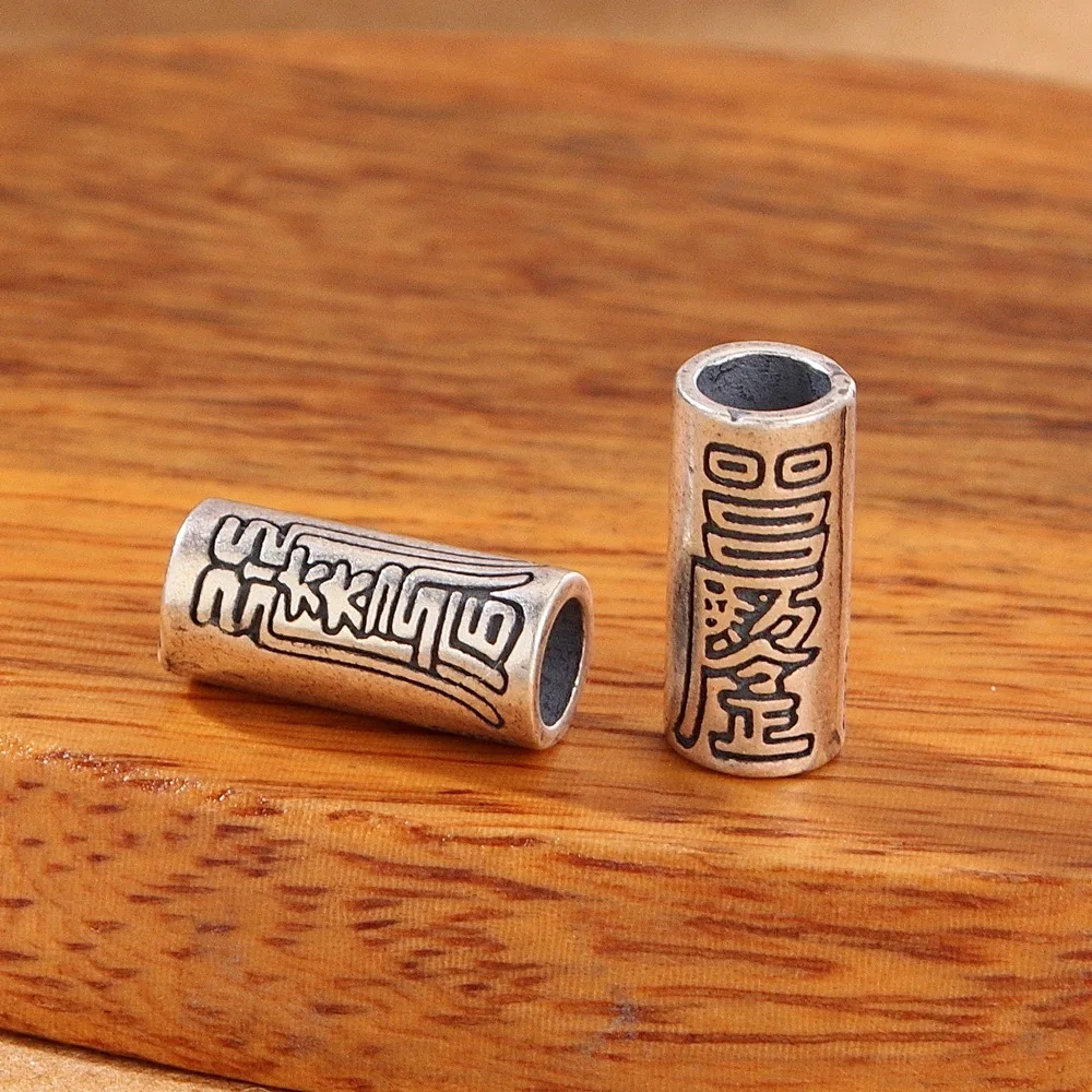 S925 Стерлинговое Серебро Tianshi Fuyin трубка браслет Веревка DIY серебряные аксессуары Taisui жемчуг ведро жемчуг аксессуары для игр
S925 Стерлинговое Серебро Tianshi Fuyin трубка браслет Веревка DIY серебряные аксессуары Taisui жемчуг ведро жемчуг аксессуары для игр