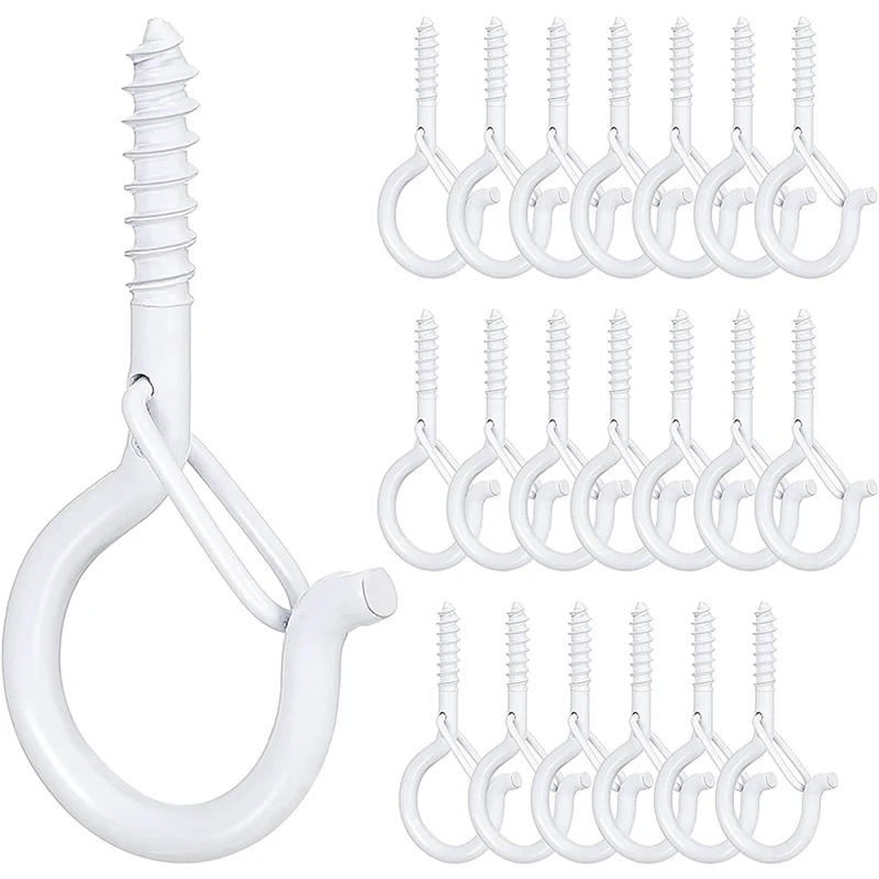 Q-Hanger Hooks Ceiling Q Screw Hook Screw Lights Hanger Christmas Lights Hanger Hook Ceiling Screw Hanger(20, White) 
Q-Hanger Hooks Ceiling Q Screw Hook Screw Lights Hanger Christmas Lights Hanger Hook Ceiling Screw Hanger(20, White)