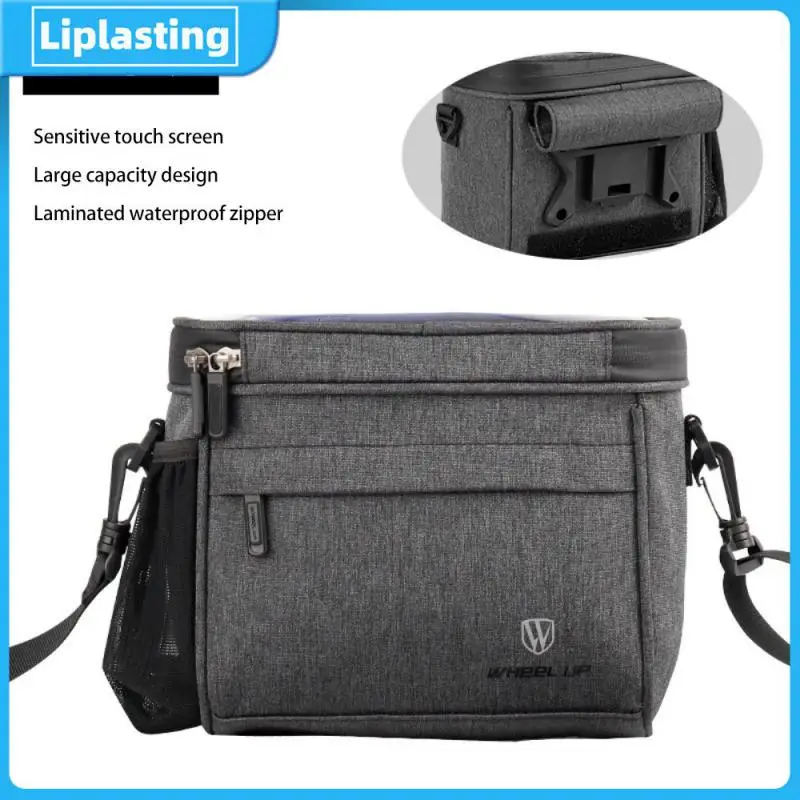 Large Screen Design Front Hanging Bag Front Bag With Mobile Phone Holder Larger Capacity Folding Tpu Screen Bicycle Front Bag
Large Screen Design Front Hanging Bag Front Bag With Mobile Phone Holder Larger Capacity Folding Tpu Screen Bicycle Front Bag